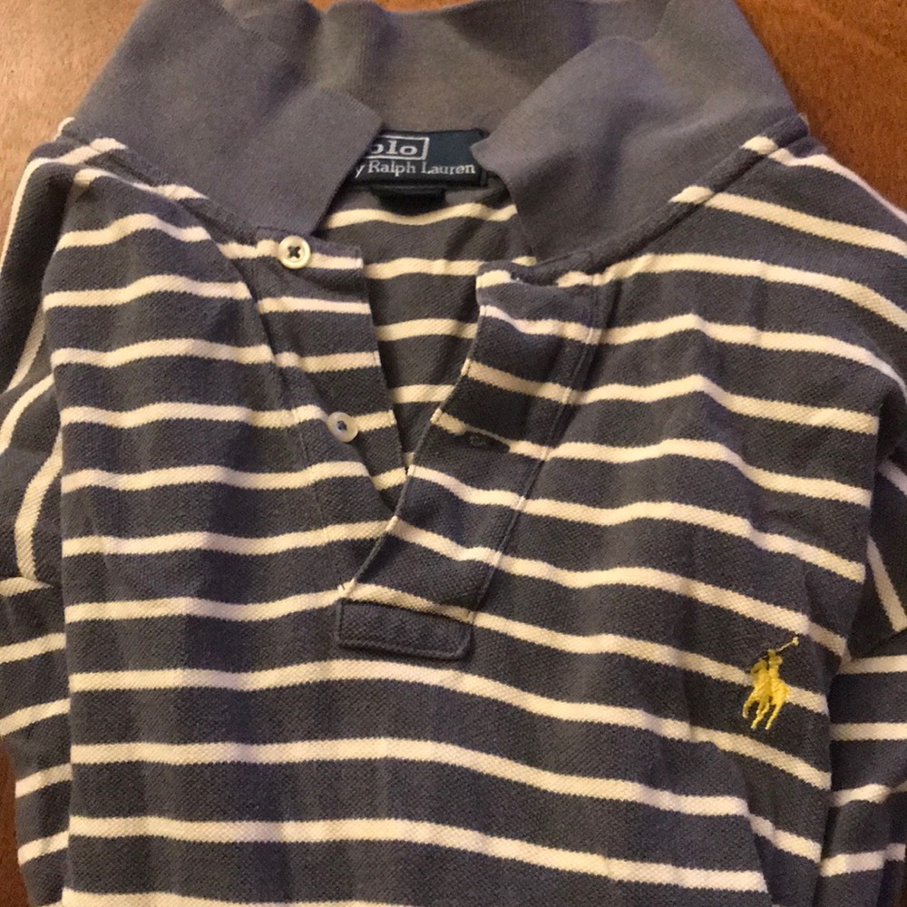 Short sleeve Ralph Lauren polo.